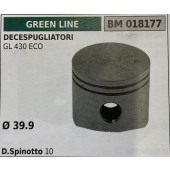 BRUMAR PISTONE COMPLETO GREEN LINE DECESPUGLIATORI GL 430 ECO  Ø 39.9 D. Spinotto 10  R.O. -