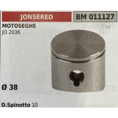 BRUMAR PISTONE COMPLETO JONSERED MOTOSEGHE JO 2036  Ø 38 D. Spinotto 10  R.O. -