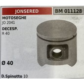 BRUMAR PISTONE COMPLETO JONSERED MOTOSEGHE JO 2041 DECESPUGLIATORI R 40  Ø 40 D. Spinotto 10  R.O. -