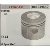 BRUMAR PISTONE COMPLETO KAWASAKI MOTORI TJ 53E Ø 44 D. Spinotto 11 R.O. -
