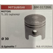 BRUMAR PISTONE COMPLETO MITSUBISHI MOTORI TL 201 tagliasiepi  Ø 30  D. Spinotto 7  R.O. KP13020AA