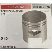 BRUMAR PISTONE COMPLETO SHINDAIWA  DECESPUGLIATORI B 45  Ø 40 D. Spinotto 11  R.O. -