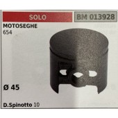 BRUMAR PISTONE COMPLETO SOLO MOTOSEGHE 654   Ø 45 D. Spinotto 10  R.O. -