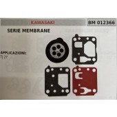 BRUMAR MEMBRANA/KIT RIPARAZIONE KAWASAKI  SERIE MEMBRANE  APPLICAZIONI TJ 27  R.O. -