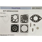 BRUMAR MEMBRANA/KIT RIPARAZIONE TILLOTSON  KIT RIPARAZIONE RK-14HU  Carb. HU  Membrane BM 006616