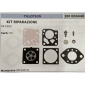 BRUMAR MEMBRANA/KIT RIPARAZIONE TILLOTSON  KIT RIPARAZIONE RK-19HU  Carb. HU  Membrane BM 000731
