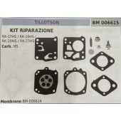 BRUMAR MEMBRANA/KIT RIPARAZIONE TILLOTSON  KIT RIPARAZIONE RK-17HS / RK-19HS / RK-20HS / RK-23HS  Carb. HS  Membrane BM 006614