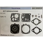 BRUMAR MEMBRANA/KIT RIPARAZIONE TILLOTSON  KIT RIPARAZIONE RK-21HS  Carb. HS  Membrana BM 000634