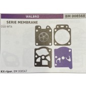 BRUMAR MEMBRANA/KIT RIPARAZIONE WALBRO  SERIE MEMBRANE D10-WTA  Kit ripar. BM 008567