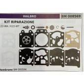 BRUMAR MEMBRANA/KIT RIPARAZIONE WALBRO  KIT RIPARAZIONE K22-WA / K22-WT   Membrane BM 000594