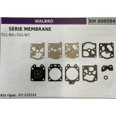 BRUMAR MEMBRANA/KIT RIPARAZIONE WALBRO  SERIE MEMBRANE D11-WA / D11-WT  Kit ripar. BM 008569