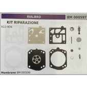 BRUMAR MEMBRANA/KIT RIPARAZIONE WALBRO  KIT RIPARAZIONE K12-HDA  Membrane BM 000599