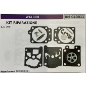 BRUMAR MEMBRANA/KIT RIPARAZIONE WALBRO  KIT RIPARAZIONE K23-WAT  MEMBRANE BM 040009