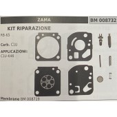 BRUMAR MEMBRANA/KIT RIPARAZIONE ZAMA  KIT RIPARAZIONE RB-65  Carb. C1U  APPLICAZIONI: C1U-K46  Membrane BM 008719