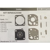 BRUMAR MEMBRANA/KIT RIPARAZIONE ZAMA  KIT RIPARAZIONE RB-64  Carb. C1U  APPLICAZIONI: C1U-K47 C1U-K51 C1U-K52 C1U-K53,A C1U-K55  Membrane BM 008720