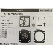 BRUMAR MEMBRANA/KIT RIPARAZIONE ZAMA  KIT RIPARAZIONE RB-36  Carb. C3M  APPLICAZIONI: C3M-S5D-G C3M-S12,A-B C3M-S20 C3M-S21 C3M-S22 C3M-S23 C3M-S24  Membrane BM 000725