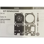 BRUMAR MEMBRANA/KIT RIPARAZIONE ZAMA  KIT RIPARAZIONE RB-102  Carb. RB  APPLICAZIONI: RB-FR2 RB-FR4  Membrane -