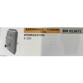 BRUMAR MARMITTA AGRIMONDO - TURBINE - CMS  ATOMIZZATORI K 100  R.O. -