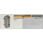 BRUMAR MARMITTA AGRIMONDO - TURBINE - CMS  ATOMIZZATORI K 45  R.O. AG245E1