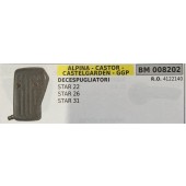 BRUMAR MARMITTA ALPINA - CASTOR - CASTELGARDEN - GGP   DECESPUGLIATORI STAR 22 STAR 26 STAR 31  R.O. 4122140