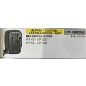 BRUMAR MARMITTA ALPINA - CASTOR - CASTELGARDEN - GGP   DECESPUGLIATORI VIP 42 - VIP 42D VIP 52 - VIP 52D  R.O. 4121940