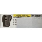 BRUMAR MARMITTA ALPINA - CASTOR - CASTELGARDEN - GGP  MOTOSEGHE P 360 P 370 P 390 P 410  R.O. 4122040