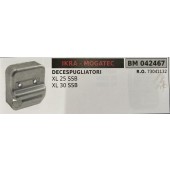 BRUMAR MARMITTA IKRA - MOGATEC  DECESPUGLIATORI XL 25 SSB XL 30 SSB  R.O. 73041132