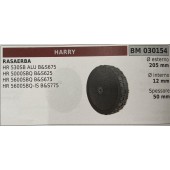 BRUMAR RUOTA RASAERBA HARRY (2016)  RASAERBA HR 530SB ALU B&S675 HR 5000SBQ B&S625 HR 5600SBQ B&S675 HR 5600SBQ-IS B&S775  Ø esterno 205 mm Ø interno 12 mm spessore 50 mm  R.O. -