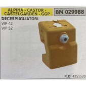 BRUMAR FILTRO ARIA ALPINA - CASTOR - CASTELGARDEN - GGP  DECESPUGLIATORI VIP 42 VIP 52  R.O. 4251520