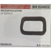 BRUMAR FILTRO ASIA - CINA - GOOD LUCK - LEA - SANDRIGARDEN - SWM - MTD  DECESPUGLIATORI LE 25254 D  65x55x14 R.O. 0012400