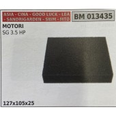 BRUMAR FILTRO ASIA - CINA - GOOD LUCK - LEA - SANDRIGARDEN - SWM - MTD  MOTORI SG 3.5 HP  127x105x25 R.O. -