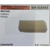 BRUMAR FILTRO ASPERA - TECUMSEH - TECNAMOTOR  MOTORI Centura Prisma  134x54x30 R.O. 23410064