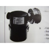 FILTRO A BAGNO D 'OLIO MOTORI VARI FINO A 80 HP VERSIONE CON CAPPELLOTTO