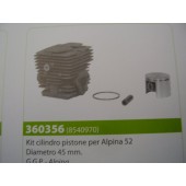 CILINDRO COMPLETO PER ALPINA 52 DIAMETRO 45MM