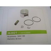 PISTONE STIHL 180 DIAMETRO 38 MM