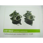 CARBURATORE MOTORE TECUMSEH PER MOTORE OHV 11 , 13 HP