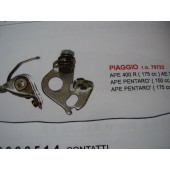 CONTATTI APE PENTARO' APE 175/400R - AE3T - 71 - PENTARO' 150-APA 1T 60 - PENTARO DAL 1961 AL 1968