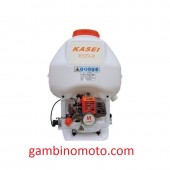 IRRORATORE SPALLEGGIATO MARCA KASEI MODELLO 3WZ-6F POTENTE   Pratico ed efficace irroratore spalleggiato, equipaggiato con motore 2 Tempi da 25.4 da 1HP. Pressione massima di mandata 25bar. In dotazione lancia a getto regolabile e barra fissa per irrorazi