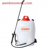 IRRORATORE POMPA A SPALLA A BATTERIA  MARCA KASEI MODELLO WS-15DA 12v bar 2/4    MODELLO WS-15DA TIPO MOTORE BATTERIA VOLTAGGIO 12V : 7/9 AH SERBATOIO LIQUIDO LT  15 PRESSIONE MPA 0,15-0,4 PESO NETTO KG 6 DOTAZIONE DI SERIE CARICA BATTERIA    SUPER POTENT