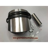 PISTONE COMPLETO PER LOMBARDINI 9LD560-2/561-2 MM 90,5 3 segmenti Ø spinotto 25 mm camera decentrata Ø 49,50 mm altezza cielo spinotto 52 mm