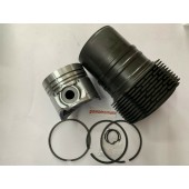 CILINDRO COMPLETO MOTORE SAME SLH 1052/6L - 1053/L6 D.105,00 MM PISTONE CON SACCHE VALVOLE