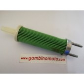 FILTRO CARTUCCIA NAFTA GASOLIO ZANETTI ZDM86 - ZDM88 -YANMARL100 - RAMNAY - KAMA - CM  9 CAVALLI Ø est. 39 mm - Ø int. 8 mm - h 180 mm