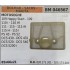 BRUMAR FILTRO DOLMAR - SACHS - MAKITA  MOTOSEGHE 109 Happy Start - 109 110 i - 110 iH 111 - 115 - 115 iH 115 H - 115 i PS 43 - PS 52 DCS 430 - DCS 431 DCS 520 - DCS 540 DCS 5200 i  85x66x21 R.O. 020.173.201 - 020.173.202