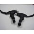 LEVE FRENO COPPIA IN'ALLUMINIO NERO MTB