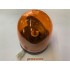 Lampeggiante girofaro arancio 12/24 V H1 a base piana LAMPADA NON INCLUSA