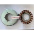 ALTERNATORE MOTORE LOMBARDINI 6LD260-6LD325-6LD3266LD360-6LD400-6LD401-6LD435 9LD561-2/625-2/626-2 12LD (SERIE) LDW502/602/1204/702 LDW1003/1404 Alternatore a magneti permanenti - 10 poli - 21A - c/piastra - monofase a ponte - 2 cavi regolazione 12V - sta