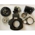  Kit avviamento elettrico COPLETO VOLANO per motori LOMBARDINI 6LD400 6LD360 520 530      PER MODELLI : 6LD360 - 6LD400 - 520 - 530         - convogliatore - piastra - motorino BOSCH - staffa - supporto albero motore - marmitta - alternatore - regolatore 