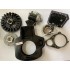  Kit avviamento elettrico COPLETO VOLANO per motori LOMBARDINI 6LD400 6LD360 520 530      PER MODELLI : 6LD360 - 6LD400 - 520 - 530         - convogliatore - piastra - motorino BOSCH - staffa - supporto albero motore - marmitta - alternatore - regolatore 