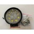 Faro da lavoro a led tondo 110x128mm 10-30V 24W 1440LM 8 LED (Epistar) IP67, Consumo di corrente: 1,8A a 12V; 0,9A a 24V, Temperatura colore: 6000K, Pre-cablato: 40-60cm, Corpo in alluminio, Lente in PC, Staffa di fissaggio in acciaio inossidabile, Flusso