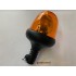 Lampeggiante girofaro con base ad asta in gomma flessibile 12/24V, lampadina non inclusa, SERIE FLEX